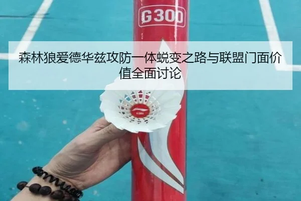 森林狼爱德华兹攻防一体蜕变之路与联盟门面价值全面讨论